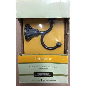 Decor Bathware Crestfield Single Robe Hook in Bronze
